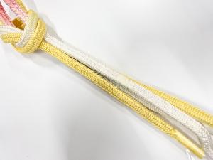 未使用品　正絹　手組帯締め